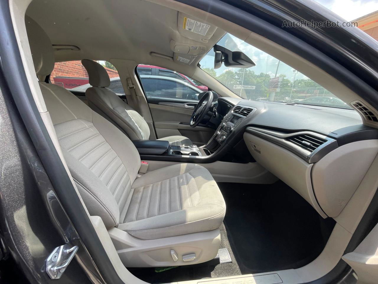 2018 Ford Fusion Se Gray vin: 3FA6P0HD9JR162701