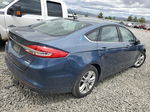 2018 Ford Fusion Se Blue vin: 3FA6P0HD9JR181135