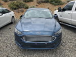 2018 Ford Fusion Se Синий vin: 3FA6P0HD9JR181135