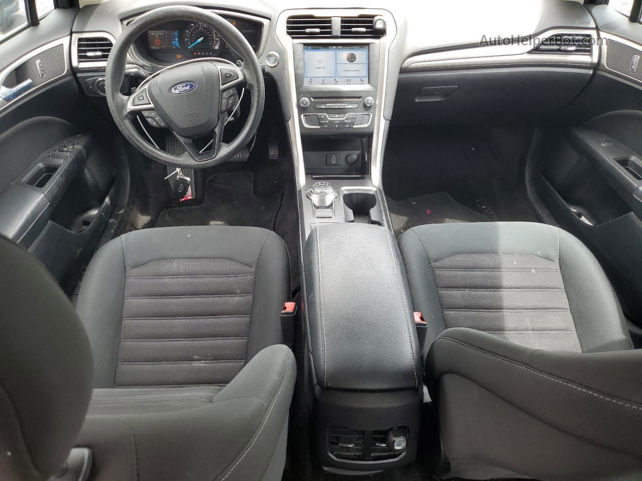 2018 Ford Fusion Se Синий vin: 3FA6P0HD9JR181135
