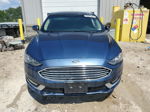 2018 Ford Fusion Se Blue vin: 3FA6P0HD9JR218183