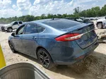 2018 Ford Fusion Se Blue vin: 3FA6P0HD9JR218183