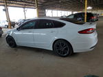 2018 Ford Fusion Se White vin: 3FA6P0HD9JR225022