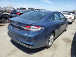 2018 Ford Fusion Se Blue vin: 3FA6P0HD9JR233024