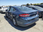 2018 Ford Fusion Se Blue vin: 3FA6P0HD9JR233024