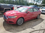 2018 Ford Fusion Se Red vin: 3FA6P0HD9JR251720