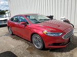 2018 Ford Fusion Se Red vin: 3FA6P0HD9JR251720