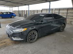 2018 Ford Fusion Se Black vin: 3FA6P0HD9JR257176