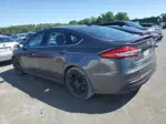 2019 Ford Fusion Se Gray vin: 3FA6P0HD9KR133443