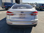 2019 Ford Fusion Se Silver vin: 3FA6P0HD9KR135810