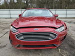 2020 Ford Fusion Se Красный vin: 3FA6P0HD9LR102873