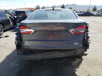 2020 Ford Fusion Se Gray vin: 3FA6P0HD9LR115106