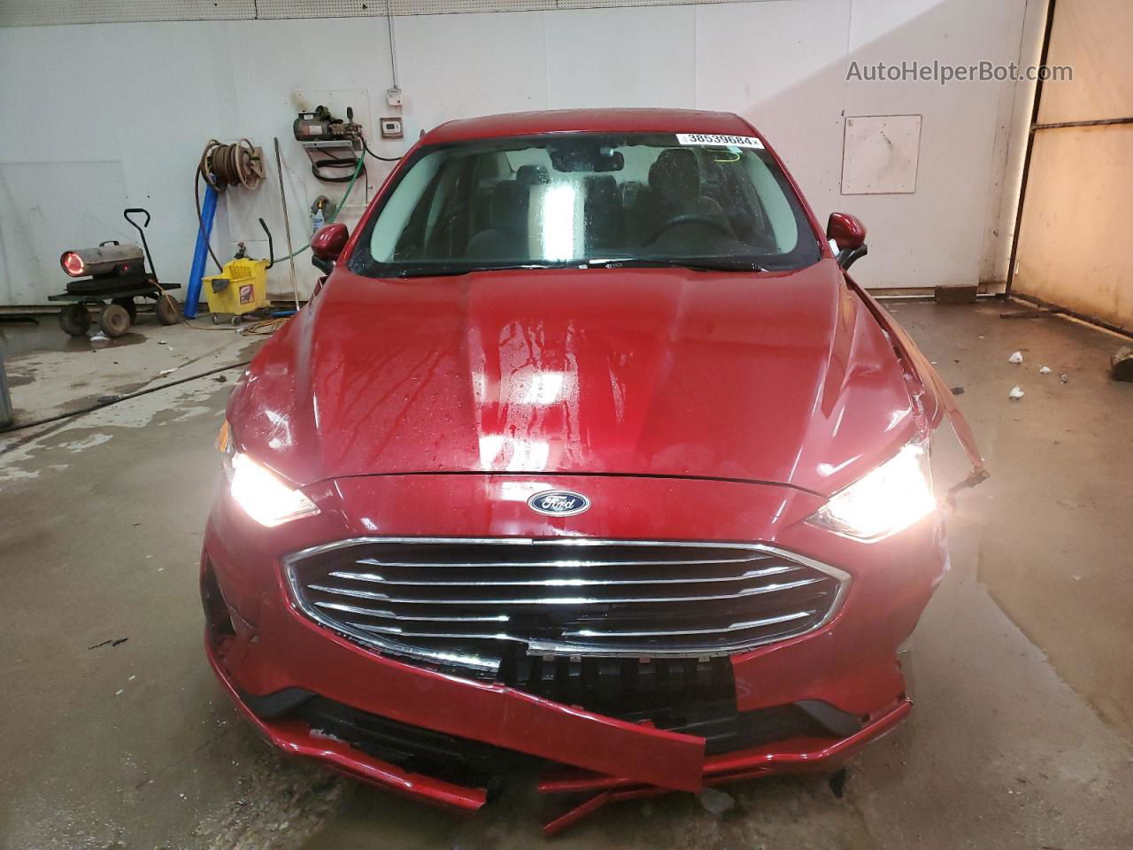 2020 Ford Fusion Se Red vin: 3FA6P0HD9LR125277