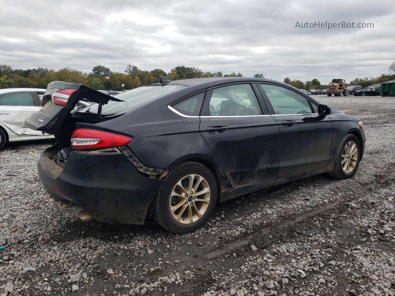 2020 Ford Fusion Se Black vin: 3FA6P0HD9LR143214