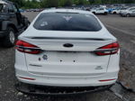 2020 Ford Fusion Se White vin: 3FA6P0HD9LR197600