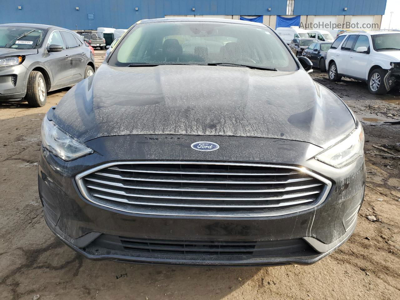 2020 Ford Fusion Se Black vin: 3FA6P0HD9LR226903