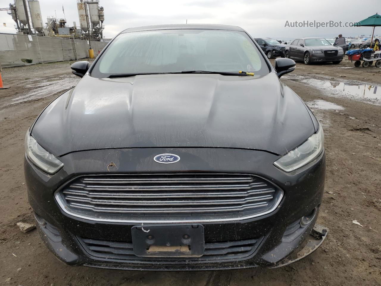 2014 Ford Fusion Se Charcoal vin: 3FA6P0HDXER130524