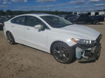 2014 Ford Fusion Se White vin: 3FA6P0HDXER204198