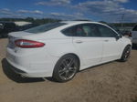 2014 Ford Fusion Se White vin: 3FA6P0HDXER204198