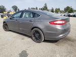 2014 Ford Fusion Se Gray vin: 3FA6P0HDXER343974