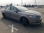 2014 Ford Fusion Se Gray vin: 3FA6P0HDXER343974