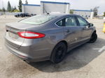 2014 Ford Fusion Se Gray vin: 3FA6P0HDXER343974