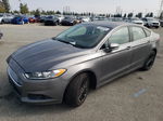 2014 Ford Fusion Se Gray vin: 3FA6P0HDXER343974