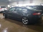 2014 Ford Fusion Se Black vin: 3FA6P0HDXER374867