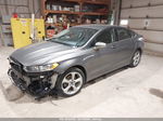 2014 Ford Fusion Se Gray vin: 3FA6P0HDXER387764