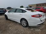 2015 Ford Fusion Se White vin: 3FA6P0HDXFR100134