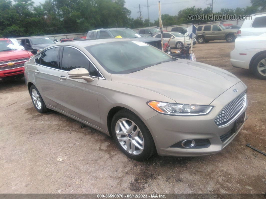 2015 Ford Fusion Se Gold vin: 3FA6P0HDXFR139810