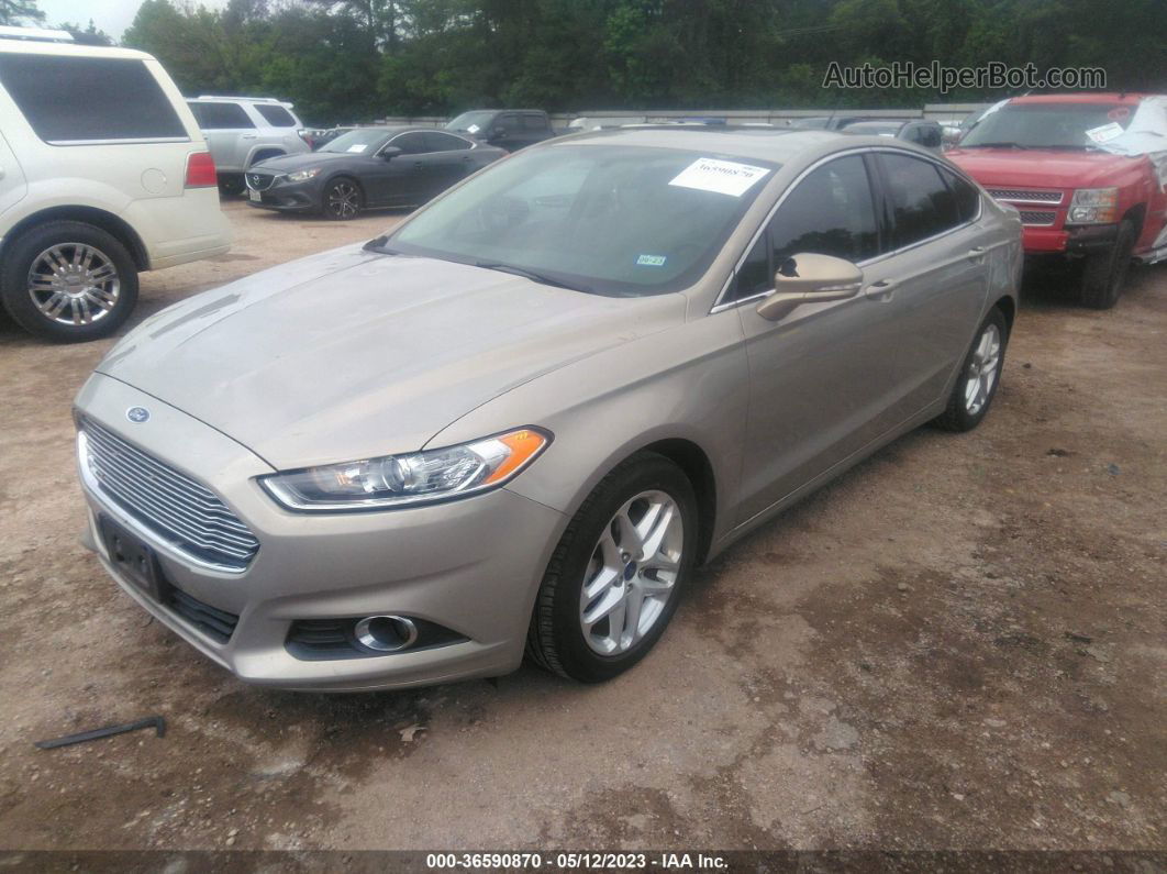 2015 Ford Fusion Se Gold vin: 3FA6P0HDXFR139810