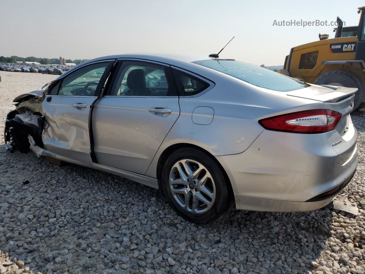 2016 Ford Fusion Se Silver vin: 3FA6P0HDXGR206083