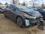 2017 Ford Fusion Se Gray vin: 3FA6P0HDXHR105093