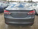 2017 Ford Fusion Se Gray vin: 3FA6P0HDXHR105093