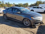 2017 Ford Fusion Se Серый vin: 3FA6P0HDXHR246634