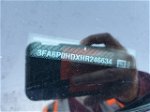 2017 Ford Fusion Se Gray vin: 3FA6P0HDXHR246634