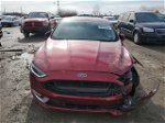 2017 Ford Fusion Se Красный vin: 3FA6P0HDXHR341162