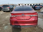 2017 Ford Fusion Se Красный vin: 3FA6P0HDXHR341162