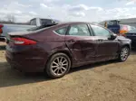 2017 Ford Fusion Se Burgundy vin: 3FA6P0HDXHR365140