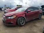 2017 Ford Fusion Se Red vin: 3FA6P0HDXHR406480