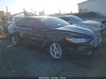 2018 Ford Fusion Se Black vin: 3FA6P0HDXJR145406