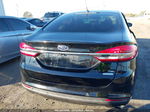 2018 Ford Fusion Se Black vin: 3FA6P0HDXJR145406