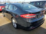 2018 Ford Fusion Se Black vin: 3FA6P0HDXJR148208