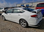 2018 Ford Fusion Se White vin: 3FA6P0HDXJR156521