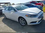 2018 Ford Fusion Se White vin: 3FA6P0HDXJR196937