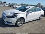 2018 Ford Fusion Se White vin: 3FA6P0HDXJR196937