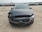 2018 Ford Fusion Se Gray vin: 3FA6P0HDXJR199935