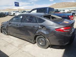 2018 Ford Fusion Se Gray vin: 3FA6P0HDXJR204017