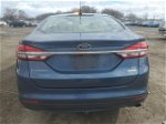 2018 Ford Fusion Se Синий vin: 3FA6P0HDXJR249992